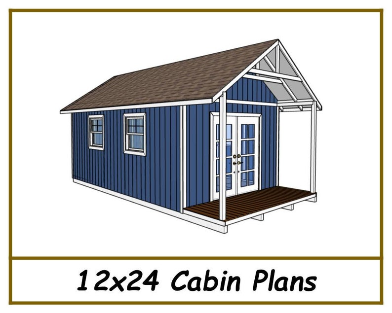 Cabin Plans 12x24
