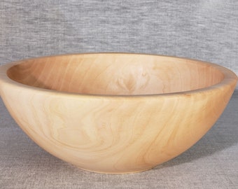 8-3/8" Norway Maple Wooden Bowl  (B216)