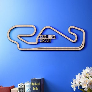 Circuito del Gran Premio de Barcelona Catalunya 2023 - Pista de carreras de F1 de Barcelona Catalunya. Perfecto para los amantes del Circuito del Gran Premio de Barcelona Cataluña.