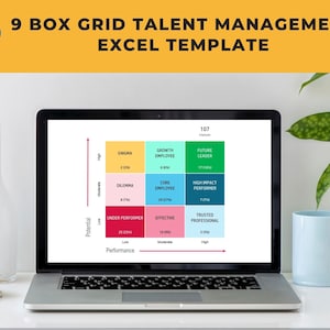 9 BOX Grid Excel Template for Talent Management