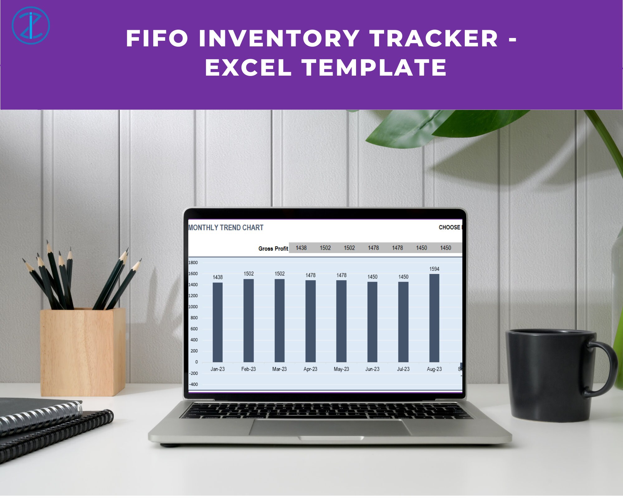 FIFO Inventory Tracker | Retail Inventory Management Template | Inventory Tracker Excel Template