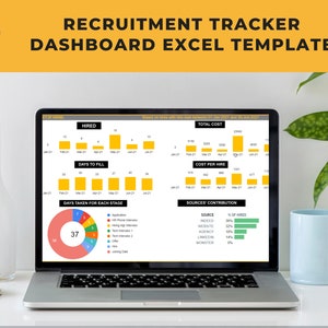 Recruitment Tracker | Recruitment Excel Template | HR Excel Manager | Interview Tracker | New Applicant Tracker | Workforce Management