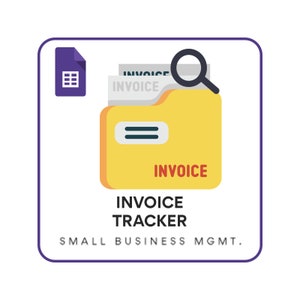 Invoice Tracker - Google Sheet Template