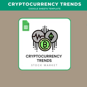 Cryptocurrency Trends in Google Sheets – LIVE updates