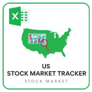 US Stock Market Tracker Excel Template