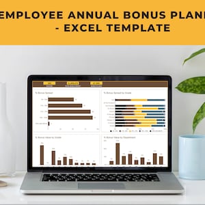 2025 Employee Annual Bonus Planner Excel Template
