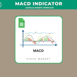 MACD Technical Indicator Google Sheet Template