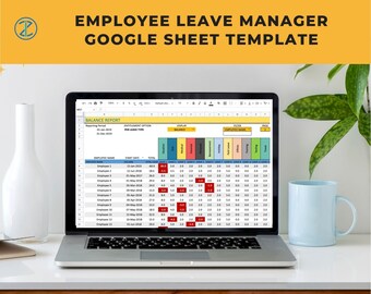 Employee Leave Manager Google Sheet Template