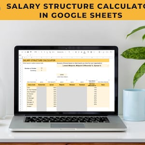 Salarisstructuurcalculator Google-spreadsheetsjabloon