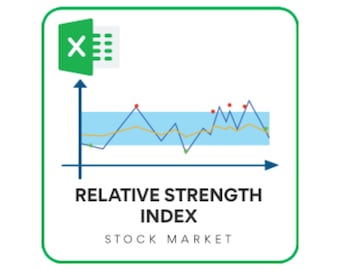 RSI Technical Indicator Excel Template