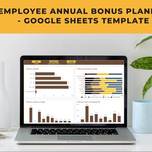2023 Employee Annual Bonus Planner Google Sheets Template