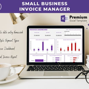 Invoice Manager | Client Invoice Tracker | Invoice Excel Template | Business Invoice Tracker | Payment Tracker | Customer Payment Manager