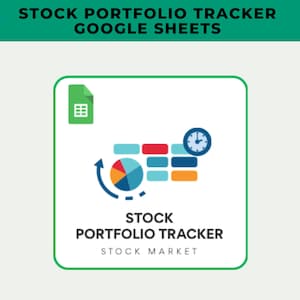 Stock Portfolio Tracker Google Sheets Template