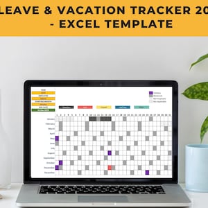Leave & Vacation Tracker 2025 - Excel Template