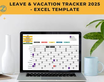 Seguimiento de vacaciones y ausencias 2025: plantilla de Excel