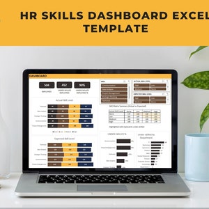 HR Skills Dashboard Excel Template