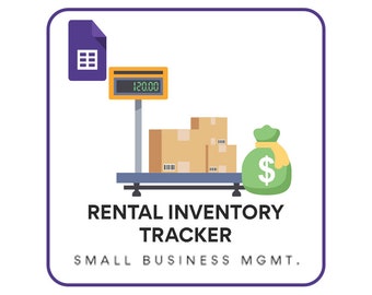 Rental Inventory Tracker - Google Sheet Template