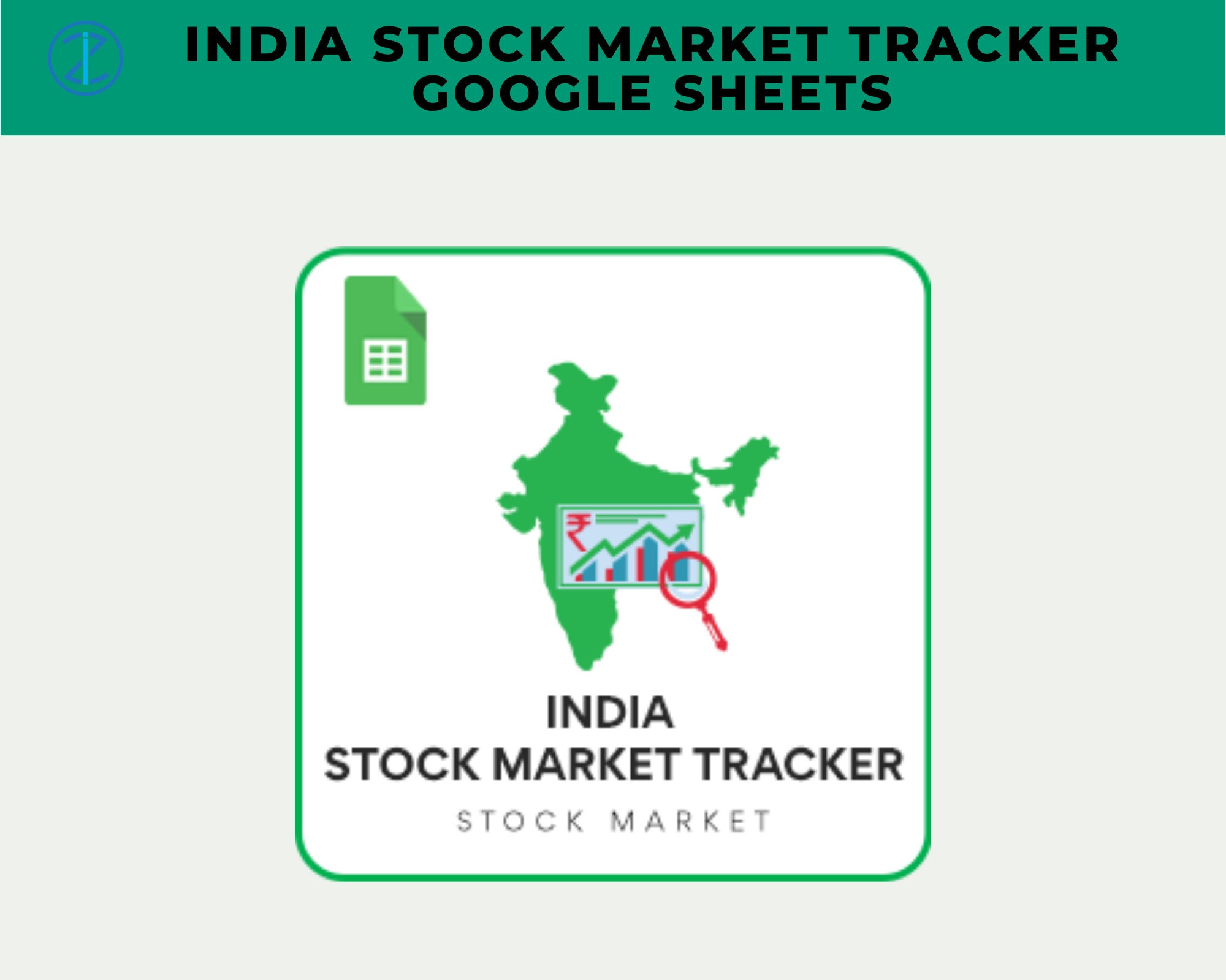India Stock Market Tracker Google Spreadsheets Template