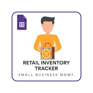 Retail Inventory Tracker - Google Sheet Template