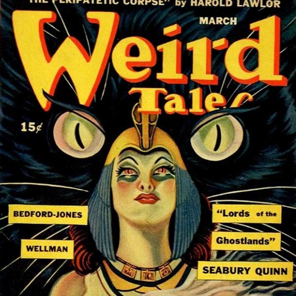 Énorme collection vintage 'WEIRD TALES' - Plus de 200 magazines scannés. Lien de téléchargement!