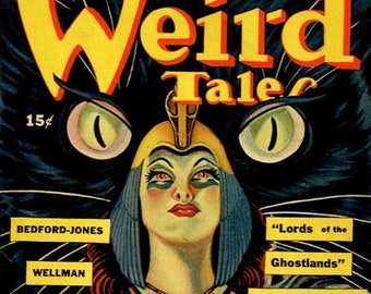 Riesige Vintage-Sammlung „WEIRD TALES“ – über 200 gescannte Zeitschriften. Download-Link!