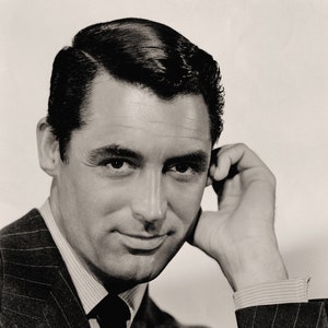 4x CARY GRANT-fotoportretten: fantastische afdrukbare foto&#39;s – downloaden