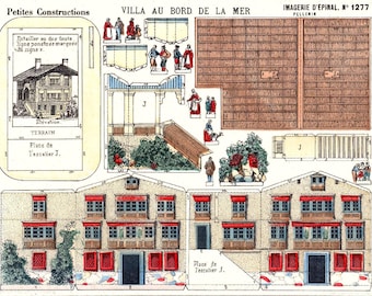 50x PAPER MODEL BUILDINGS - Printable Model Kits, Cut-Out & Make