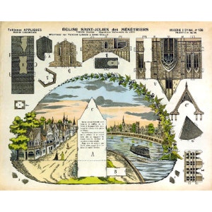 5x Paper DIORAMAS Printable Sheets - Print, Cut-Out & Make! Download Group 1.