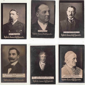 Very Early 1900s &#39;Guinea Gold&#39; Mix of Original Cigarette / Tobacco Cards x 10 by Ogden&#39;s