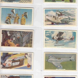 c1937 This MECHANIZED AGE (2e serie) complete set van 50 x ORIGINELE sigaretten-/tabakkaarten - door Godfrey Phillips