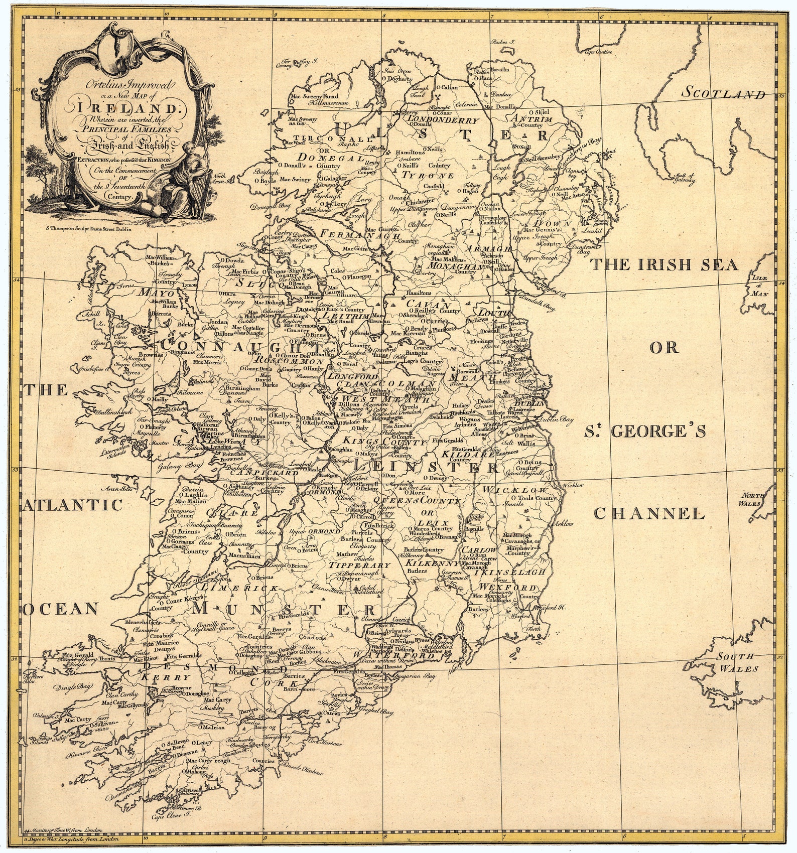 Print Your Own HIGHEST RESOLUTION MAP of C1795 Ireland. - Etsy