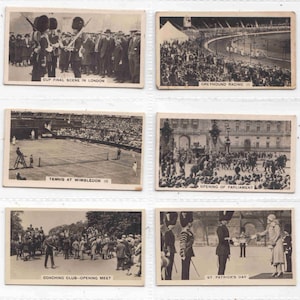 c1932 HOMELAND EVENTS 54枚セット（写真）オリジナルタバコカード - ウィルズ発行