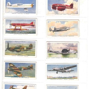 c1938 SPEED (Tittle in Black) Complete set van 50 x ORIGINELE sigaretten-/tabakkaarten - by Wills