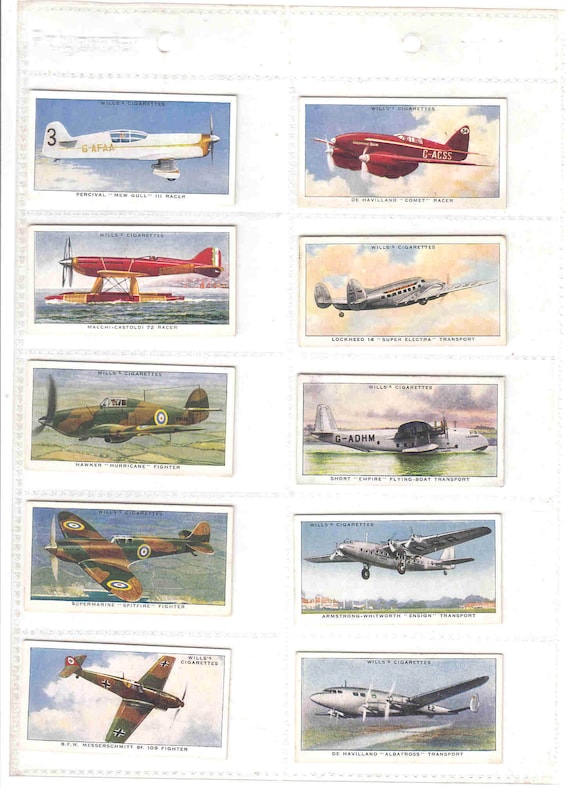 wills cigarette cards speed C1938 SPEED (tittle in Black) Complete Set of 50x ORIGINAL Cigarette / Tobacco  Cards- by Wills
