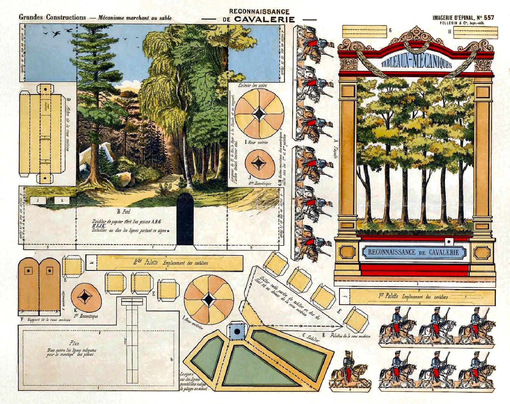 750x PAPER TOYS & Model Kits. Printable Vintage Cut-out Images - Vols 1 ...