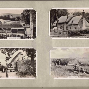 c1938 - OUR COUNTRYSIDE (写真) アルバム 48 枚セット オリジナル タバコ カード - Pattreiouex 作