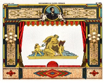 Make PAPER MODEL THEATRES From 400 Printable Template Images! Download