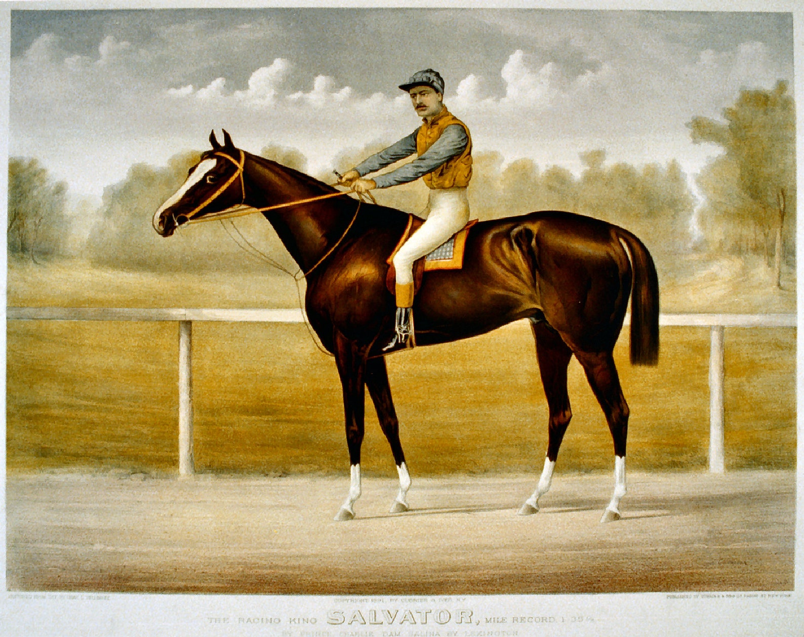 Make ANTIQUE HORSE-RACING Art Prints Restored Vintage - Etsy UK