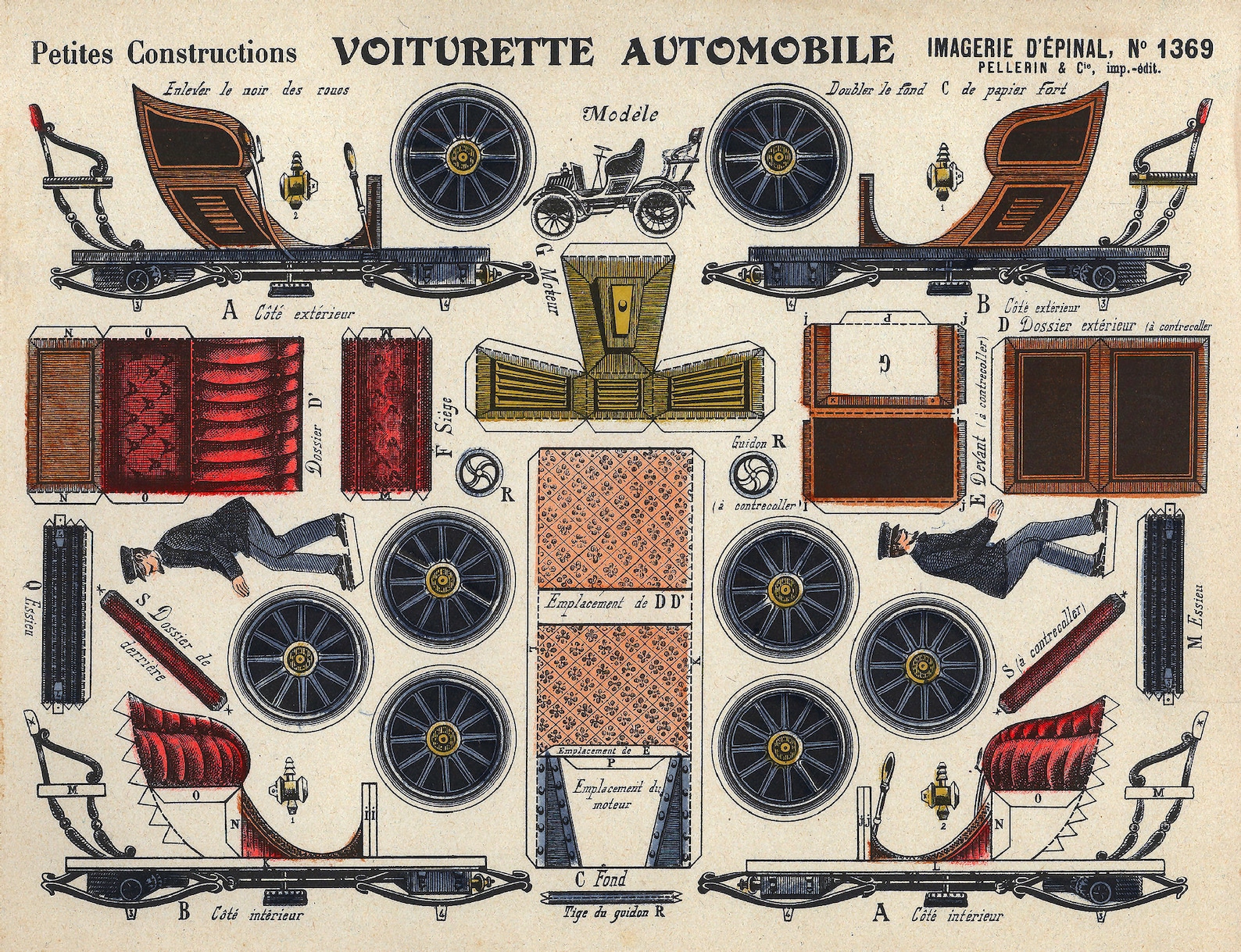 VINTAGE PAPER TOYS Models 750x Printable Template Images Vols - Etsy Canada