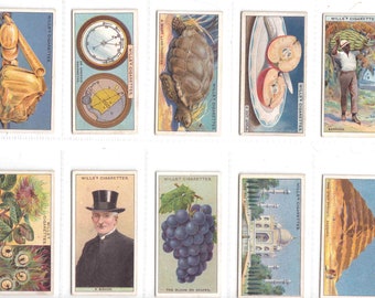 c1924 DO YOU KNOW (2nd Series) Complete Set of 50x Original Cigarette/Tobacco Cards - by Wills