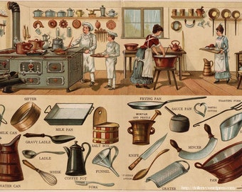 Más de 100 LIBROS DE COCINA VICTORIANOS (incluido el de la Sra. Beeton), todos escaneados y suministrados para descargar.