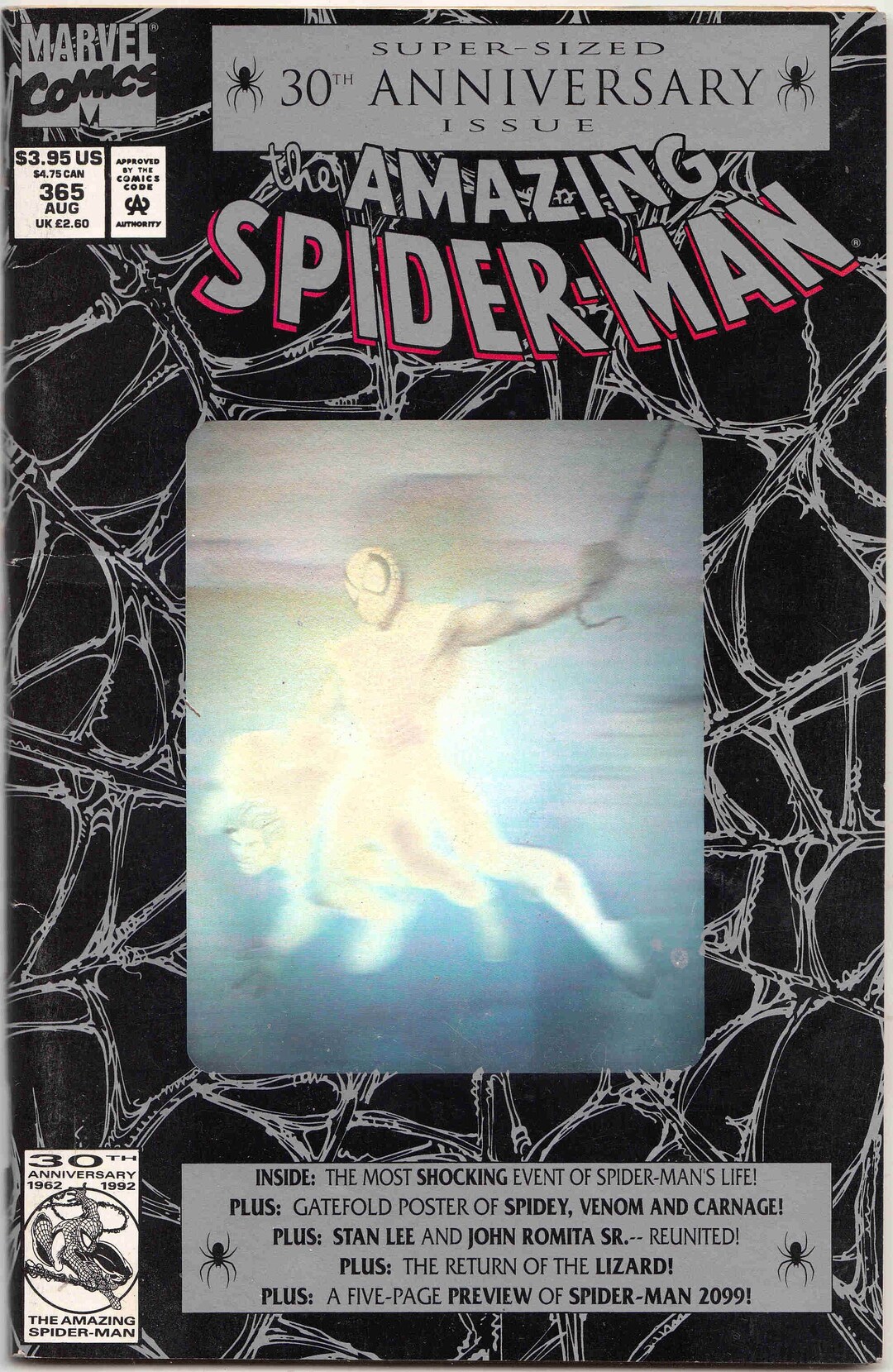 C1992 the Amazing Spider-man 30th Anniversary Comic Book - Etsy