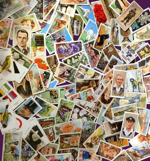 500 CIGARETTE CARDS Pre-War Mixed Originals Pre-1940