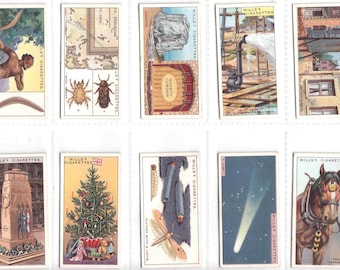 DO YOU KNOW (3rd Series) Complete Set of 50x Original Cigarette/Tobacco Cards - by Wills c1926