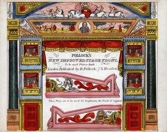 POLLOCK'S Model Toy Theatres VOLS 1-3. 175x Printable Sheets of Rare Restored ORIGINALS (Download)