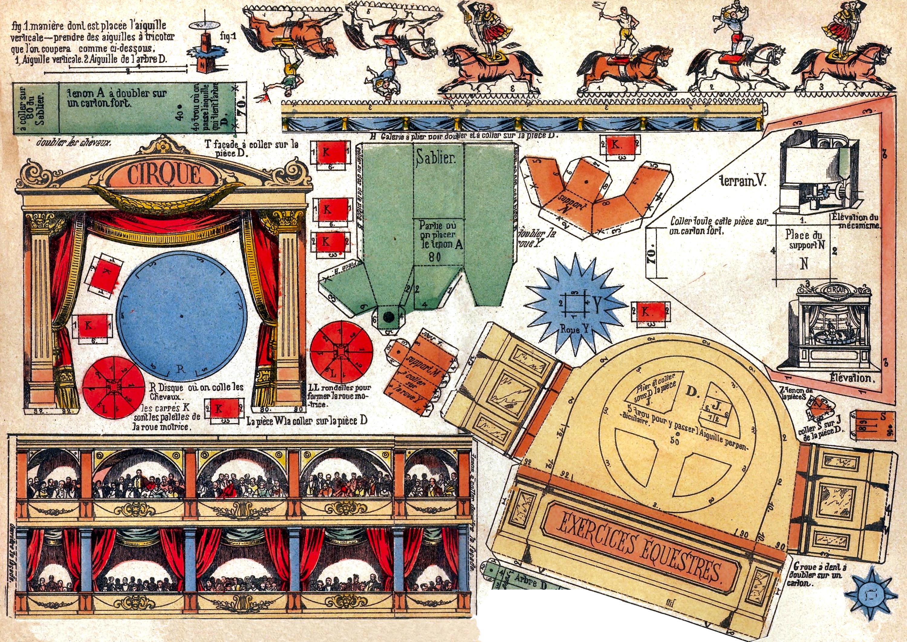 750x PAPER TOYS & Model Kits. Printable Vintage Cut-out Images - Vols 1 ...