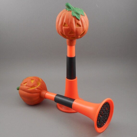 Pair of Vintage Halloween Noisemakers Plastic Squeaking Party Etsy