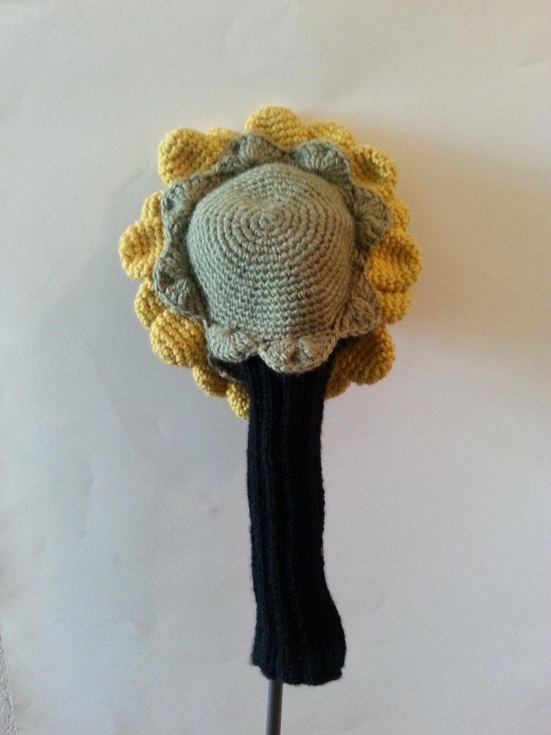 Sunflower Golf Club Cover Etsy