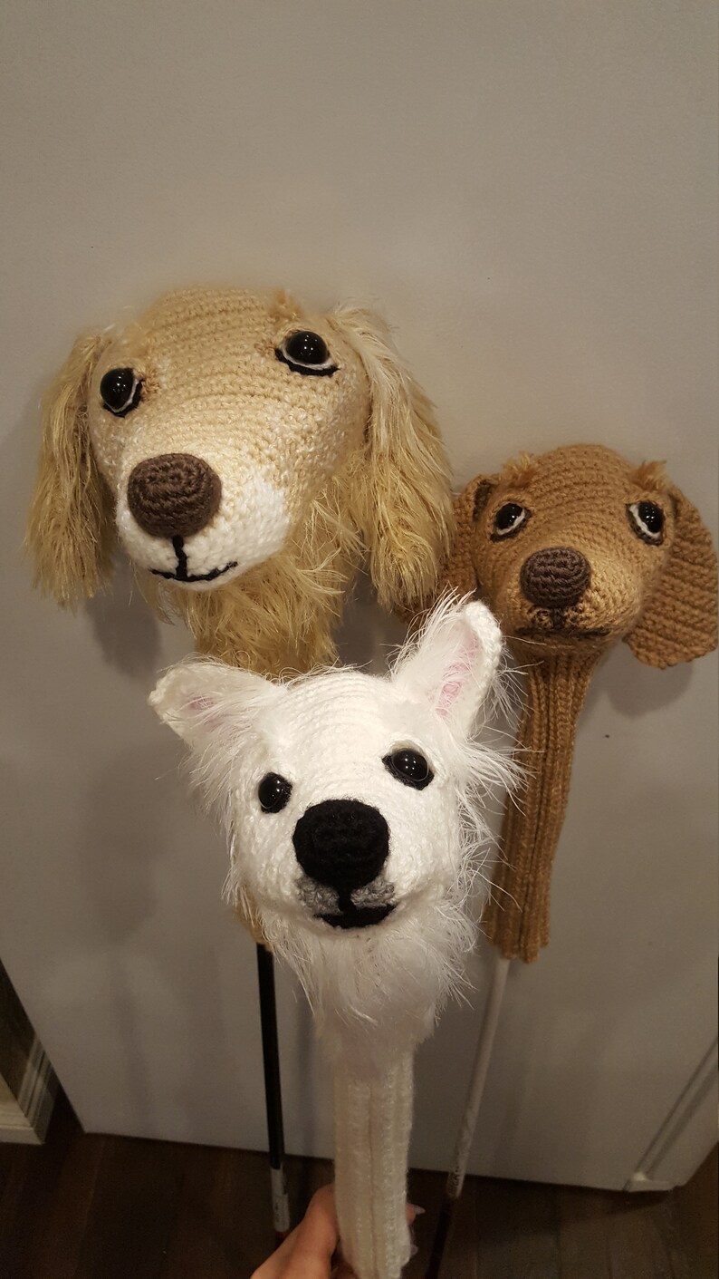 CUSTOM Dog Headcover place order and upload photos of Etsy