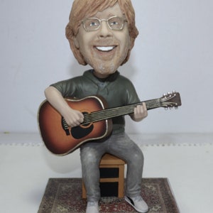Jumbo size acoustic Trey Anastasio Phish bobblehead
